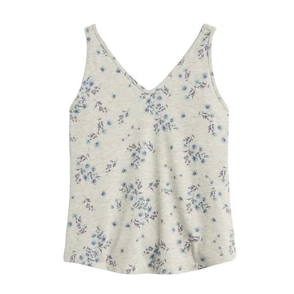 Awhile (S) Gia Loungewear Tank - Stitch Fix Double V Recycled Poly Terry Swing - Picture 11 of 14